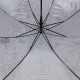 Детский прозрачный зонт-трость с ажурным принтом от SL, белый, 018102-3
