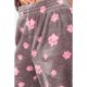 Піжама жіноча плюшева, колір сіро-рожевий, 102R5241