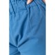 Шорти жіночі класичні з манжетом, колір джинс, 214R833