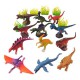 Набір фігурок тварин "Dinosaur world" в тубусі
