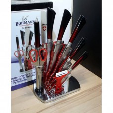 Набор кухонных ножей Bohmann BH-8004-09 9 предметов