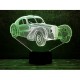 Змінна пластина для 3D світильників "Автомобіль 35" 3DTOYSLAMP
