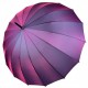 Жіноча парасолька-тростина хамелеон на 16 спиць напівавтомат від Toprain, бузкова, 01002-7