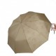 Жіноча парасолька напівавтомат на 10 спиць Bellisimo "Flower land", проявка, бежевий колір, 0461-1