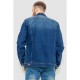 Джинсовая куртка мужская, цвет синий, 157R4598