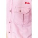 Сорочка чоловіча в смужку, колір рожевий, 186R1429