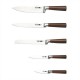 Набір ножів на підставці 6 предметів Walnuss Krauff 26-288-001