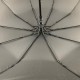 Мужской складной зонт полуавтомат от Bellissimo, есть антиветер, черный, 0452-1
