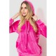 Спорт костюм жіночий велюровий, колір рожевий, 241R060