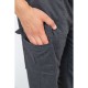 Спорт штани чоловічі, колір темно-сірий, 244R41206