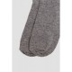 Шкарпетки жіночі однотонні, колір темно-сірий, 167R352