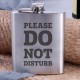 Фляга сталева "Please do not disturb", англійська