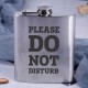 Фляга сталева "Please do not disturb", англійська