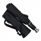 Мужской складной зонт-автомат черный, 10 спиц с прямой ручкой от Toprain, антиветер, 0917-1