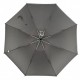 Жіноча складана парасолька автомат парасолька зі світловідбивною смужкою від Bellissimo, сіра М0626-4