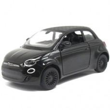 Машинка металлическая "Fiat 500E", черный