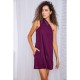 Фіолетова сукня, на одне плече, 131R8810