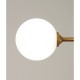 Стельова люстра на 6 лампочок 26422 Бронза 57x12x135 см.