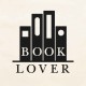 Чашка "Book lover", Чорний, англійська, 330 мл