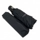 Жіноча складана парасолька-автомат з однотонним куполом від Flagman-The Best, чорна, 0517-7
