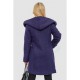 Пальто женское, цвет фиолетовый, 186R296