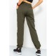 Спорт штани жіночі демісезонні, колір хакі, 206R001