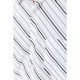 Сорочка чоловіча з принтом класична, колір біло-чорний, 167R972