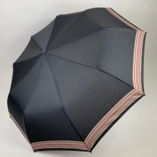 Жіноча складна парасолька напівавтомат від TheBest, чорна, 0139-3