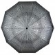 Жіноча парасолька напівавтомат "Краплі дощу" від S&L на 10 спиць, чорна ручка, 01605Р-5