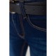 Джинси жіночі демісезонні 214R8010, колір Темно-синій