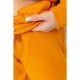 Спорт костюм женский на флисе, цвет горчичный, 2 1