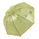 Дитяча прозора парасолька-тростина з ажурним принтом від SL, жовта, 018102-4