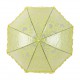 Дитяча прозора парасолька-тростина з ажурним принтом від SL, жовта, 018102-4