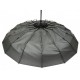 Чоловіча складана парасолька-автомат від Feeling Rain на 16 спиць антивітер, чорна, M 02316-1