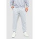 Спорт штани чоловічі двонитка, колір світло-сірий, 241R8005