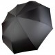 Сімейна складана парасолька-автомат з великим куполом 123см на 9 спиць від Frei Regen, є антивітер, чорна 02507-1