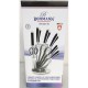 Набір кухонних ножів Bohmann BH-8007-black 8 предметів