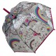 Дитяча прозора парасолька-тростина з малюнками від Frei Regen, рожева ручка, 09005-1
