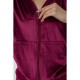 Спорт костюм жіночий велюровий, колір бордовий, 244R9110