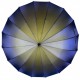 Женский зонт-трость хамелеон на 16 спиц полуавтомат от Toprain, оливковый, 01002-8