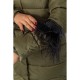 Куртка жіноча, колір хакі, 235R2269