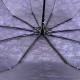 Женский зонт полуавтомат фиолетовый с жаккардовым куполом "хамелеон" от Bellissimo М0524-5