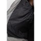 Куртка жіноча в клітинку демісезонна батал, колір сірий, 224RP036