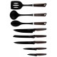 Набір ножів і кухонного приладдя Edenberg EB-7810 9 предметів