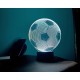 Нічник 3D світильник "Футбольний м'яч" 3D Creative