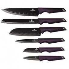 Набір ножів Berlinger Haus Purple Eclipse Co BH-2597 6 предметів фіолетовий