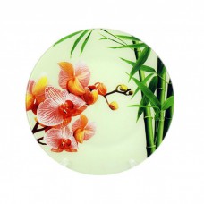 Блюдо круглое Lumines Орхидея розовая S-3012-S-074 30 см