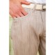 Мужские летние брюки, бежевого цвета, 167R7049