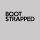 Футболка жіноча "Boot Strapped", Сірий, L, Gray, англійська