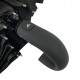 Мужской складной зонт полуавтомат с ручкой-крюк черный от Bellissimo 0402В-1